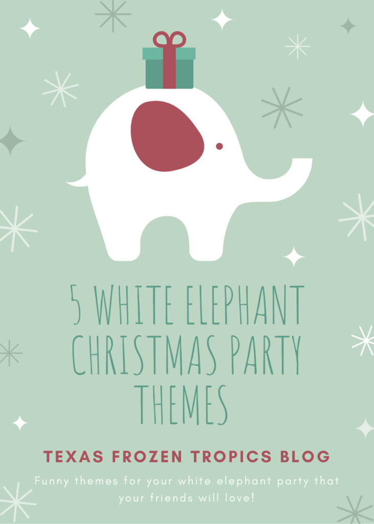 5 White Elephant Christmas Party Themes