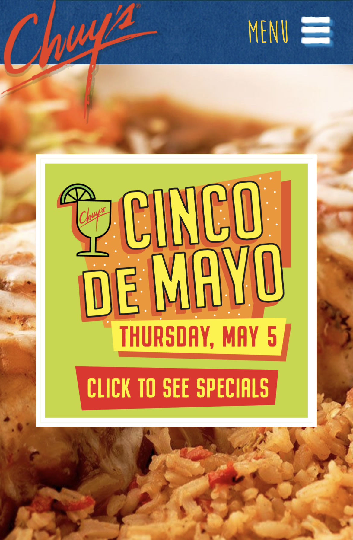 Chuy's Cinco de Mayo